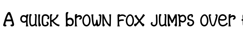 Preview of Marry Qween Regular font