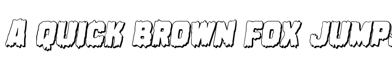 Preview of Marsh Thing 3D Italic Italic font