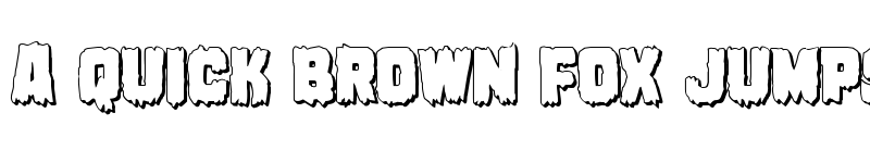 Preview of Marsh Thing 3D Regular font