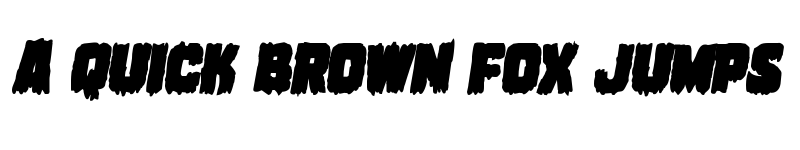 Preview of Marsh Thing Bold Italic Bold Italic font