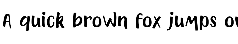 Preview of Marsha DEMO Regular font