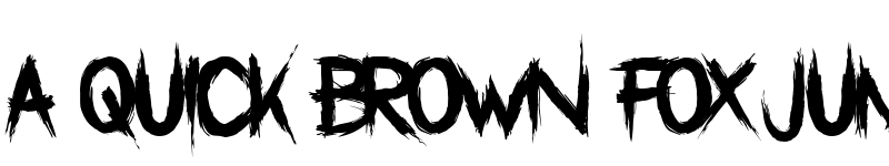 Preview of Marshal The Dead Regular font