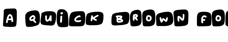 Preview of Marshmallows Regular font