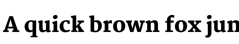 Preview of Martel Heavy font