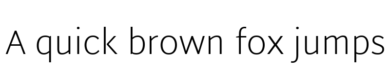 Preview of Martel Sans ExtraLight font