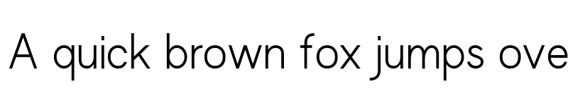 Preview of Marthin Sans Regular font