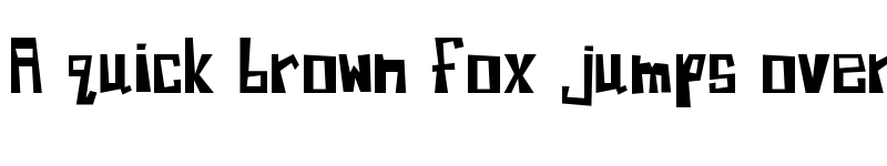 Preview of Martilo Regular font