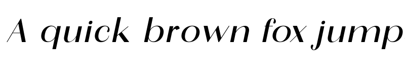 Preview of Martina Italic font