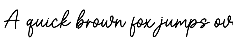 Preview of Marvella Regular font