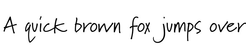 Preview of Marydale Regular font