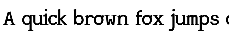 Preview of Mashburn .Regular TT font