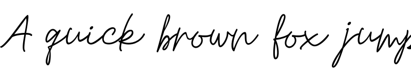 Preview of Mashiya Regular font