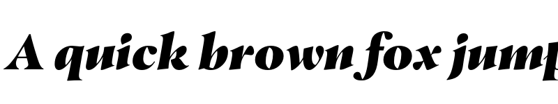 Preview of Masqualero ExtraBlack Italic font