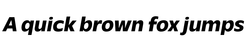 Preview of Massilia Extra Bold Oblique font