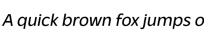 Preview of Massilia Light Oblique font