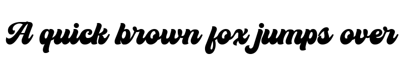 Preview of Master Vintage Regular font