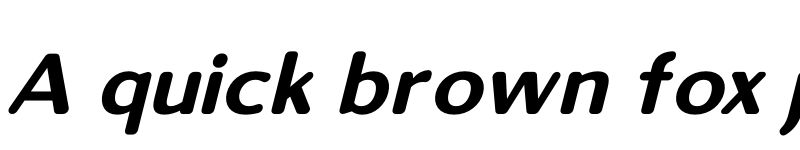 Preview of Masters Quest Rounded Italic font