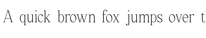 Preview of Masvol Thin font