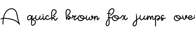 Preview of Matamu Regular font