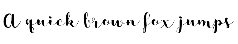 Preview of Matcha W00 Script Regular font