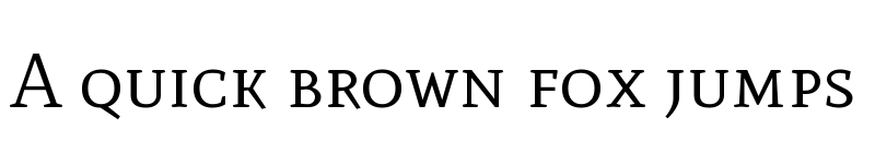 Preview of Mate SC Regular font