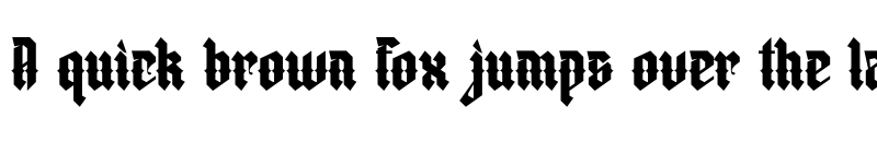 Preview of Matgard Regular font