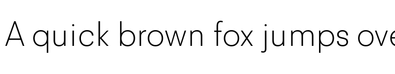 Preview of Matita Geometric Light font