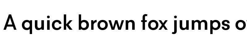 Preview of Matita Geometric Medium font