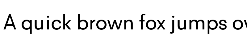 Preview of Matita Geometric Regular font