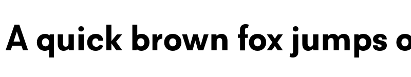 Preview of Matita Geometric Semibold font