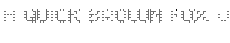 Preview of Matrix Dots Demo Outline font