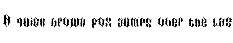 Preview of Matter Of Fact Regular font