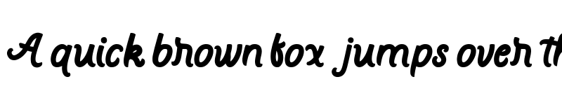 Preview of Matterson Regular font