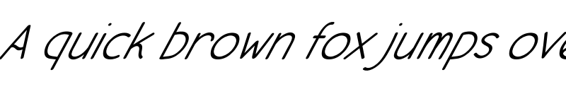 Preview of Mattilda Italic Regular font