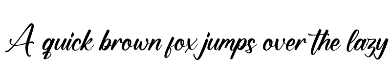 Preview of Mattrinah Regular font