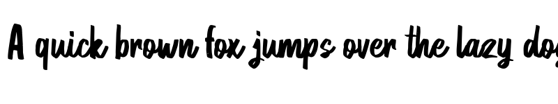 Preview of Maulida Regular font