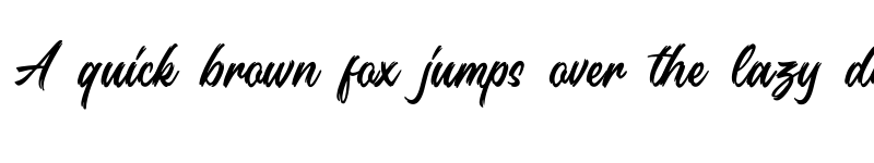 Preview of Mayashi Regular font