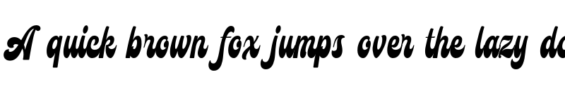 Preview of Mayburn DEMO Regular font