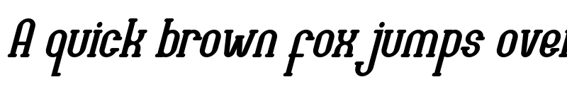 Preview of Maybury Demo Italic font