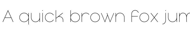 Preview of Mayeka Thin Demo Regular font