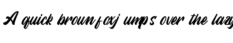 Preview of Mayland Regular font