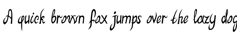 Preview of MB-ElvenType Regular font