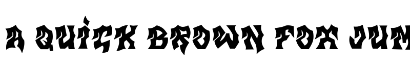 Preview of MB Gravitation Regular font