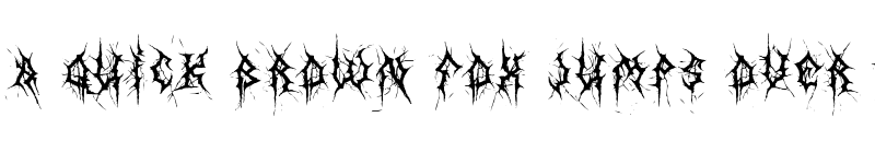 Preview of MB Thin Worms Regular font