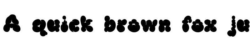 Preview of McKloud Black Regular font