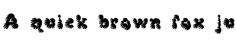 Preview of McKloud Misty Regular font