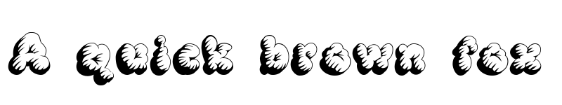 Preview of McKloud Tempest Regular font