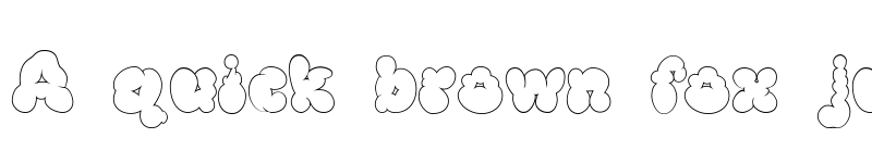 Preview of McKloud White Regular font