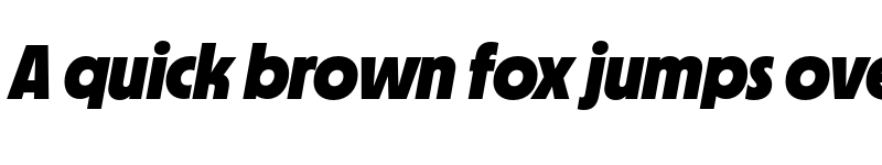 Preview of MD Nichrome Test Black Oblique font