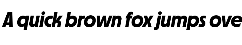 Preview of MD Nichrome Test Bold Oblique font